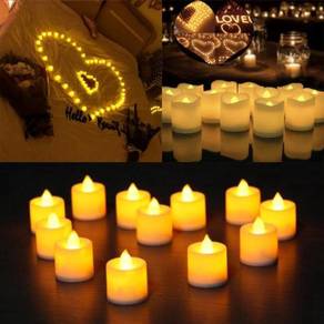 10 LED Candle Flameless Flickering Lamp Battery