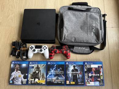 Ps4 Slim complet set 2Controler free Games