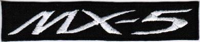 Mazda MX-5 BLACK Car Racing Embroidered Patch