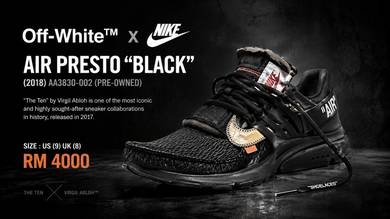Nike x Off-White Presto Black