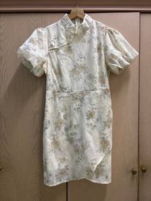 flora cheongsam dress