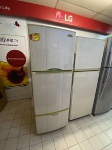 National 430L 3 door Refrigerator De2n - terpakai