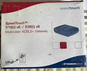 SpeedTouch 516/536 v6 ADSL2+ Modem Gateway