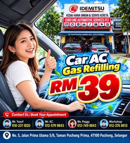 Car AC Gas Refilling Thirty Nine Only