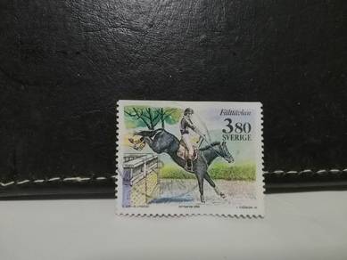1990 Sweden Stamp World Equestrian Games