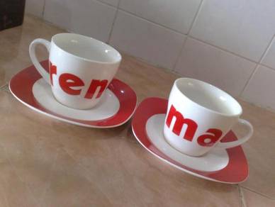 Cawan piring renoma cup saucer