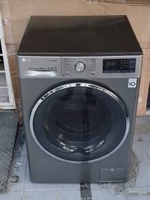 Front load hot washer LG inverter 10.5-kg