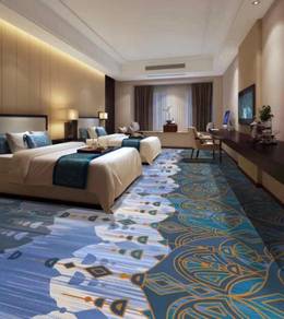 Mura Design Modern Printed Carpet Roll and Rug