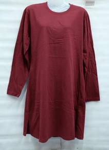 Tshirt Kosong Muslimah Dewasa 190GSM