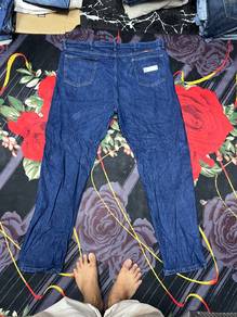 seluar big saiz jeans saiz 46