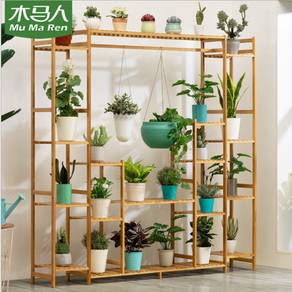 Plant Flower Stand Hanging Rack Rak Bunga Garden
