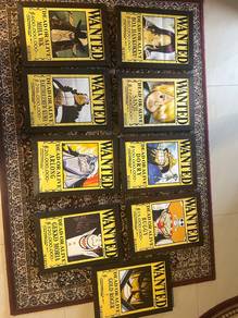 One Piece Wanted Posters - Framed Set