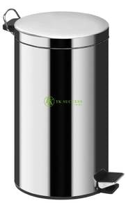 Stainless Steel Pedal Bin 20L Mirror