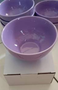 Mangkuk Ungu Ceramic Set Baru