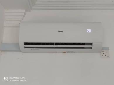 Aircond Haier 1hp siap pemasangan S118