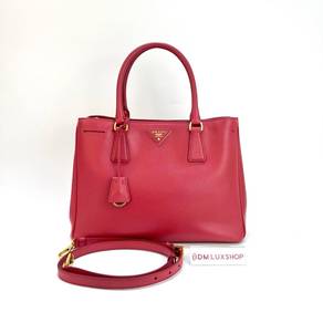 Preloved Prada Saffiano Lux Red Tote Bag