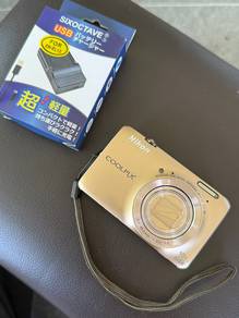 Nikon Digital Camera COOLPIX S6300 Gold ( Used )