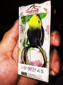 River 2 Sea Bully Wa Frog Lure 45MM, YELLOW HEAD