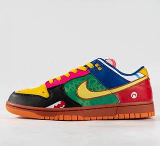 Nike Dunk Low What the Super Mario