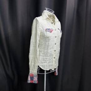 Ralph Lauren patchwork long sleeve shirt