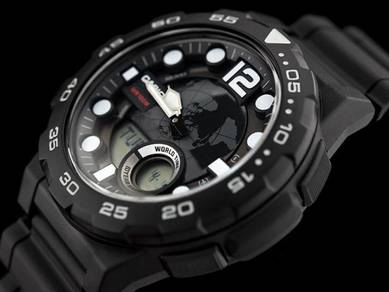 Watch- Casio Telememo AEQ100W-1A -ORIGINAL