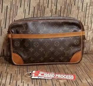 RARE LV LOUIS VUITTON compiegne 28 CLUTCH 80s