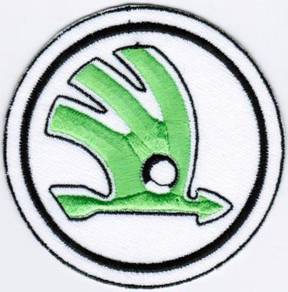 Skoda #2 Motor Company Automaker Car Racing Patch
