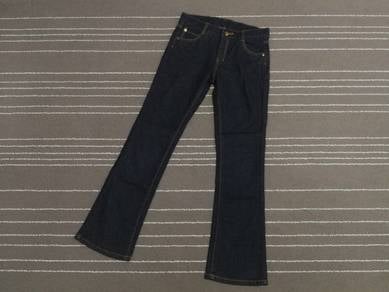 Topvalu boot cut indigo denim w27