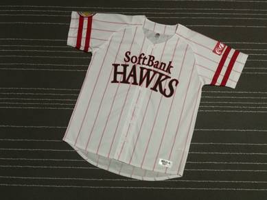 SOLF BANK HAWKS X majestic SAIZ L 7102