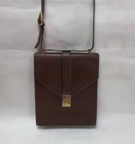 spreafico vintage leather crossbody bag