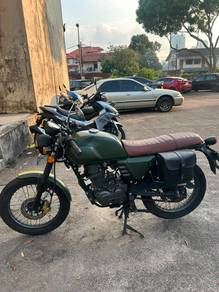 sandle beg cafe racer keeway 152