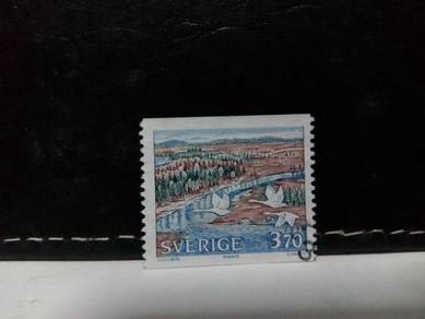 Sweden Stamps, National Park, Bird