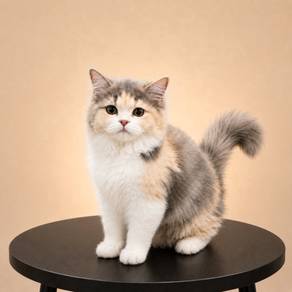 British Long Hair Calico
