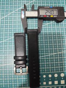 tomi leather watch strap 24mm 
