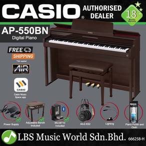 Casio AP-550 Celviano Digital Upright Piano BW
