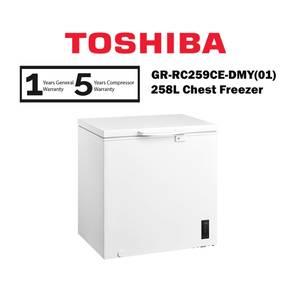 TOSHIBA GR-RC259CE Chest Freezer 258L J8TN