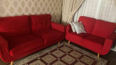 sofa baldu merah untuk dijual 😍