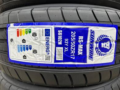 205/50/17 Sunwide RS-MAX Tyre 2026 Tayar