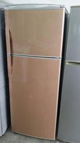 Gold Fridge Refrigerator Peti Sejuk Hitachi Recond