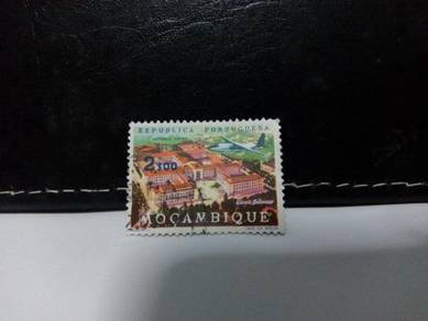 1962 Mozambique Stamp, Aeroplane
