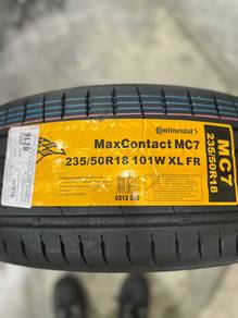 235 50 18 Conti MC7 TayarBaru2025+AA+TCP+THAILAND