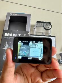 AKASO Brave 7 LE 4K Action Cam - Dual Screen