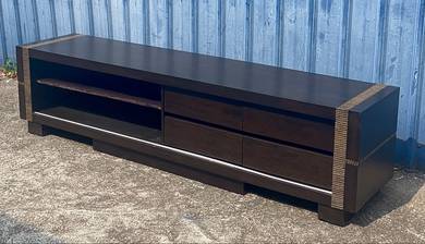 Wooden Tv Cabinet Storage 7 ft / Tv Kabinet