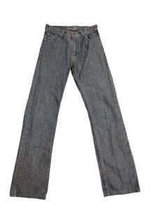 Vintage Versace pintstrip denim