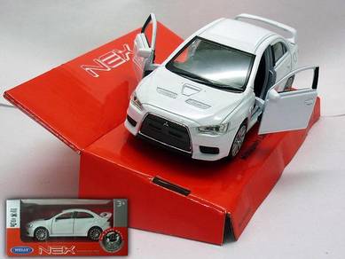 Mitsubishi Lancer Evo X 1/38 model - white