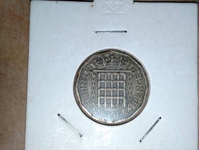 3-Pence Coin 1956