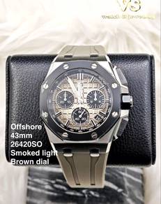 Audemars Piguet offshore 26420SO khaki brown dial