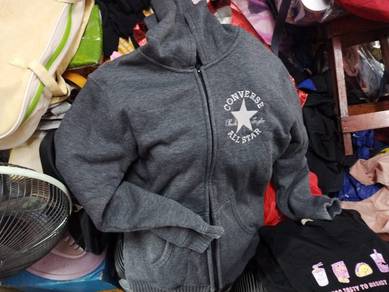 Converse Zip Up Hoodie Shirt