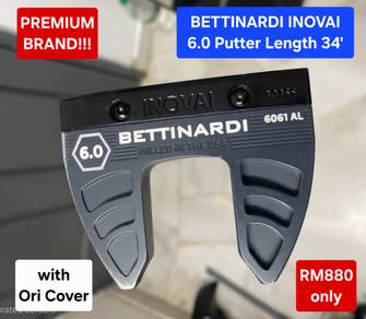 PREMIUM BETTINARDI INOVAI 6.0 (Milled) 34 Putter