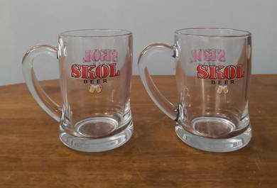 Skol beer mug